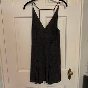 Reformation polka dot mini dress